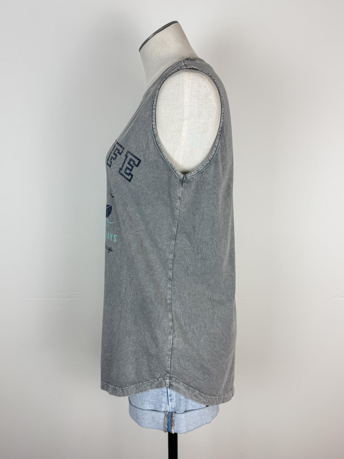 Lake Life Mineral Wash Tank in Grey