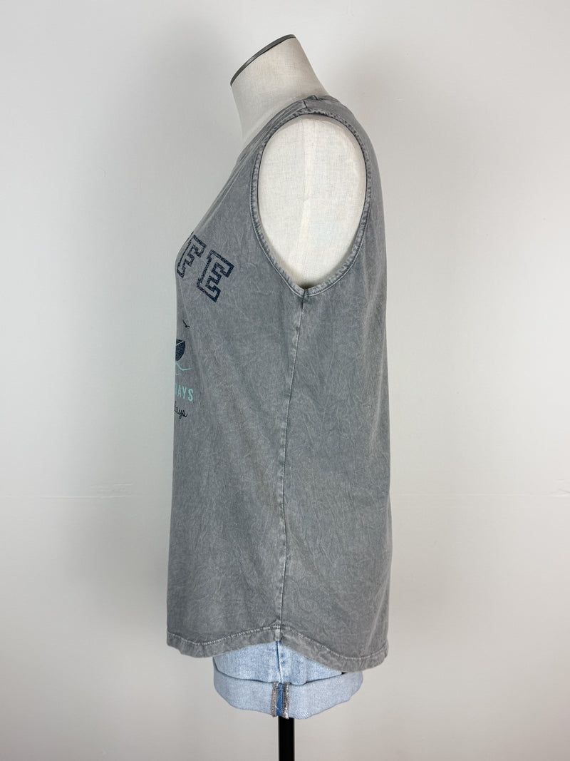 Lake Life Mineral Wash Tank in Grey