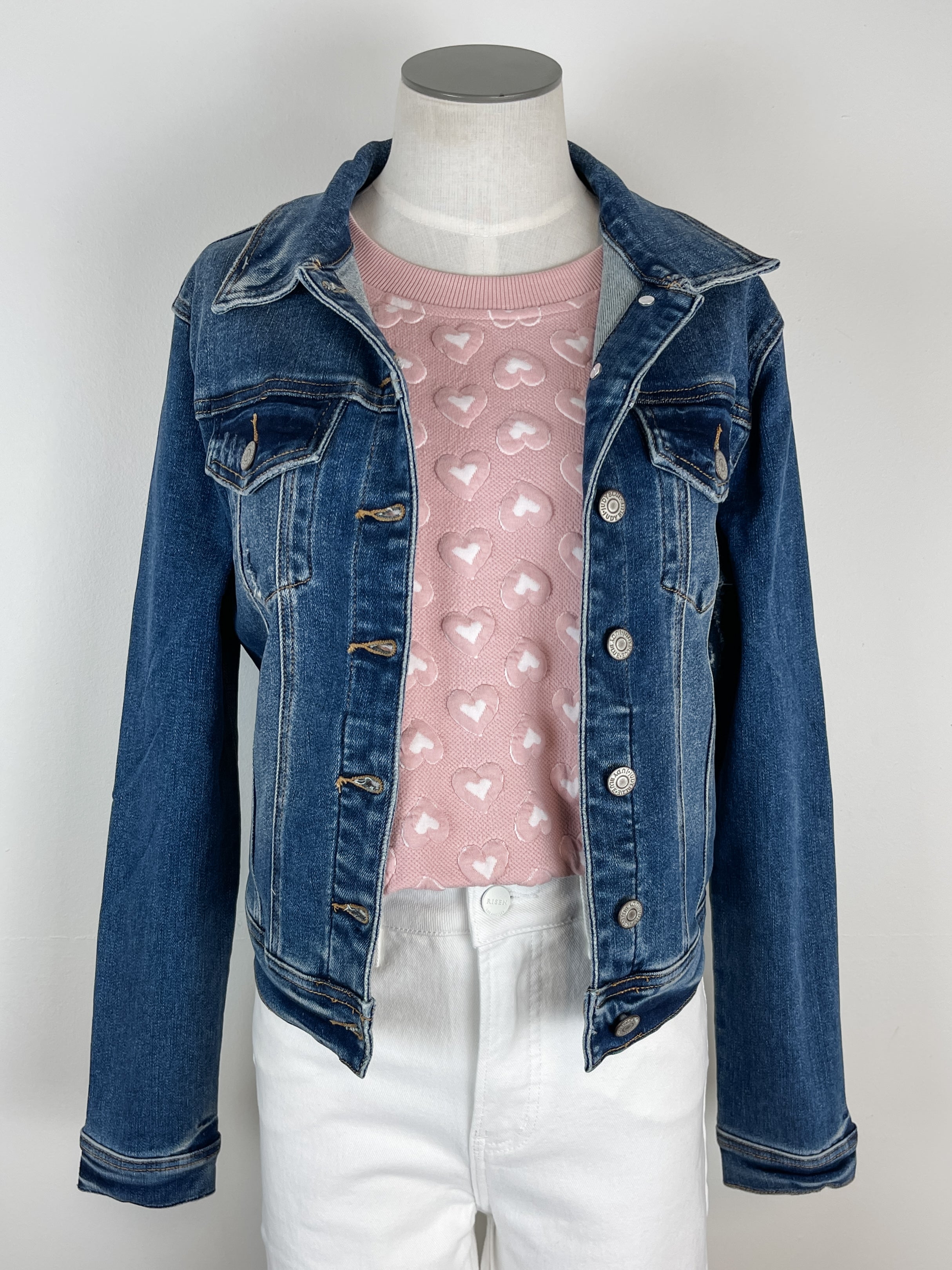 Judy Blue Brielle Classic Denim Jacket – Hissy Fit Boutique