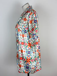Clara Printed Satin Lounge Set
