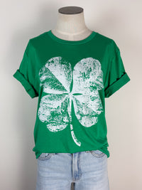 Clover Tee in Green