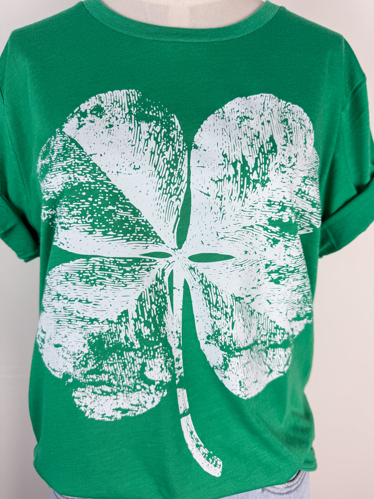 Clover Tee in Green