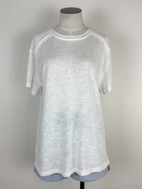 Junie Basic Tee in White