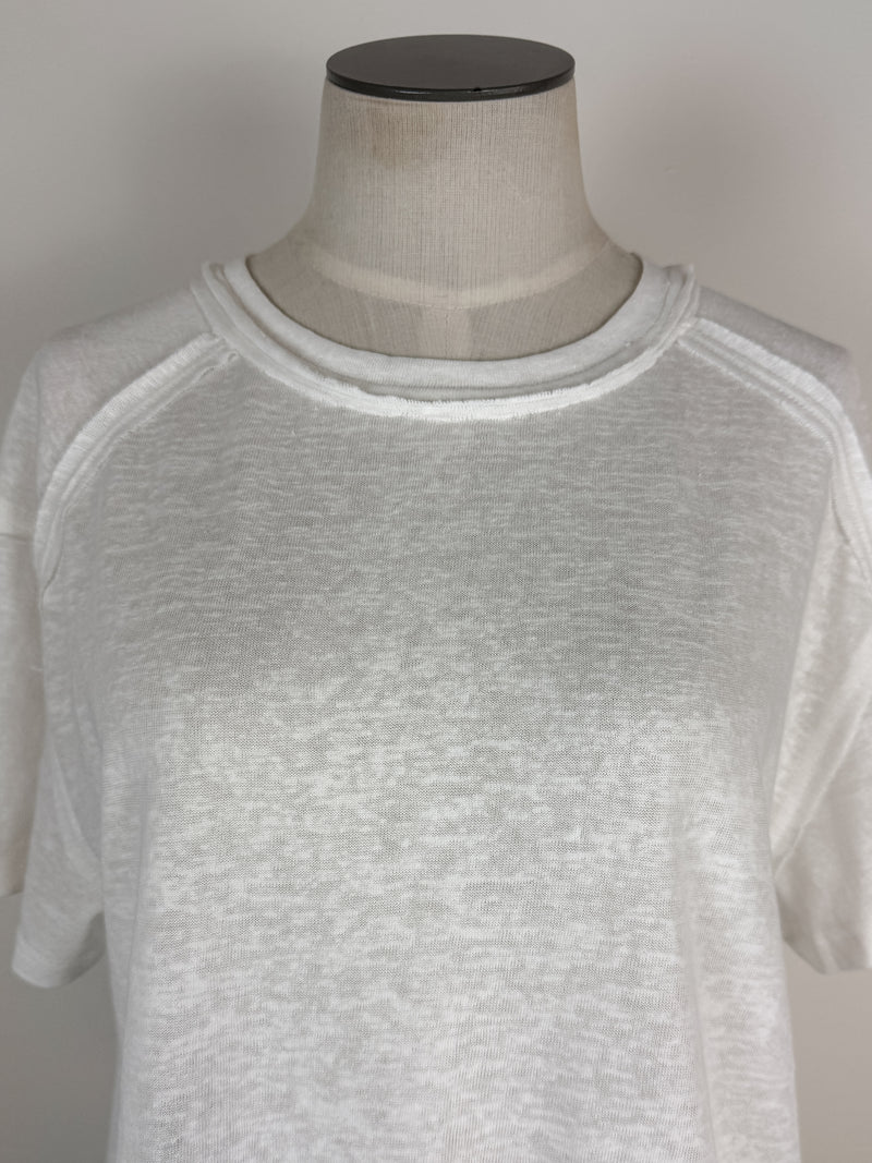 Junie Basic Tee in White
