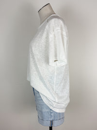 Junie Basic Tee in White