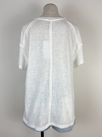 Junie Basic Tee in White