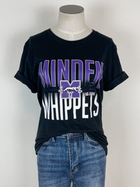 Minden Whippets Tee in Black