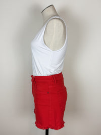 Risen Juliette Tummy Control High Rise Short in Fiesta