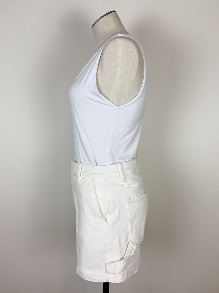 Risen Sloane High Rise Short in White