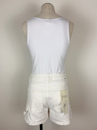 Risen Sloane High Rise Short in White