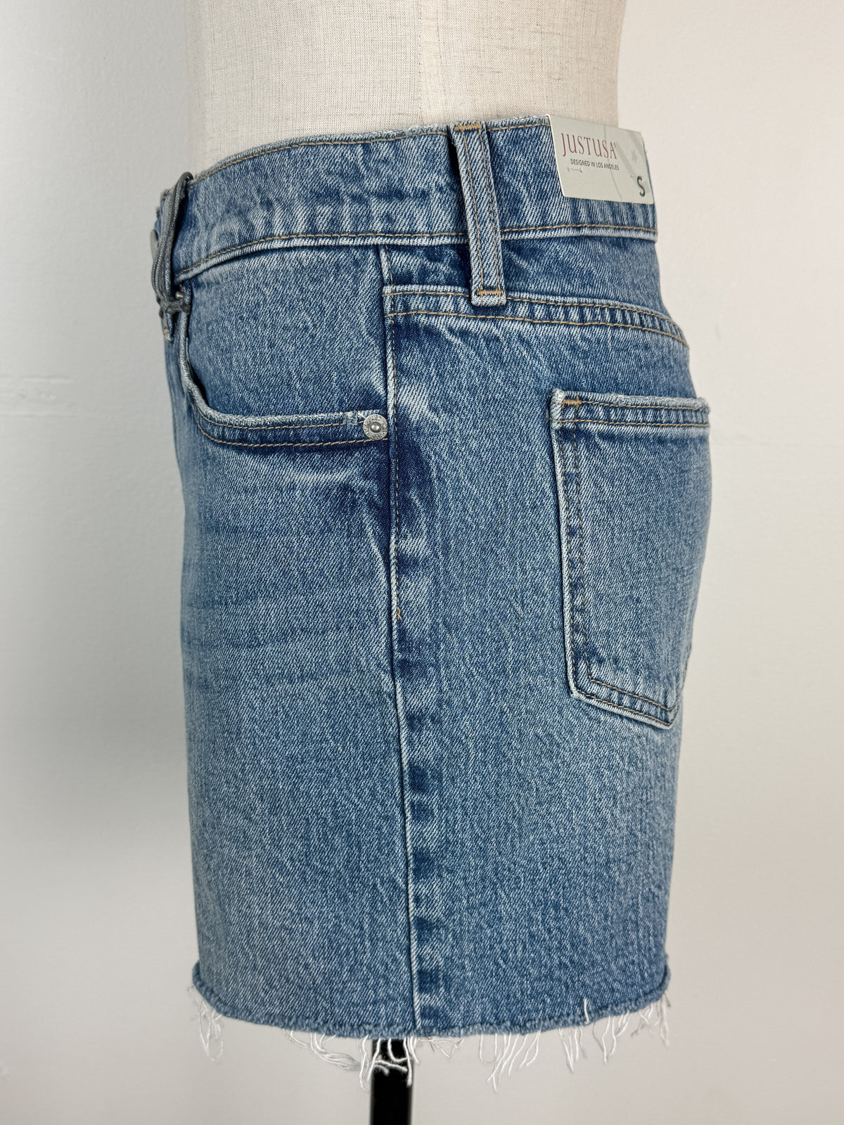 Just USA Hattie Longer Length Cut Off Short