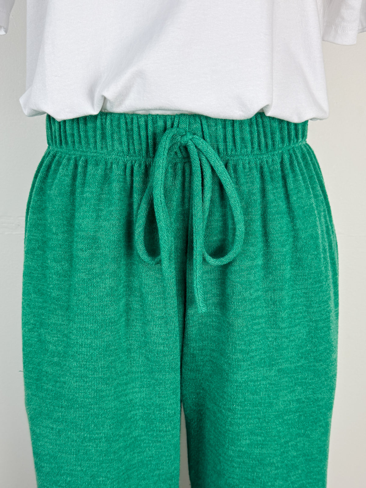 Leah High Waist Pant in Green