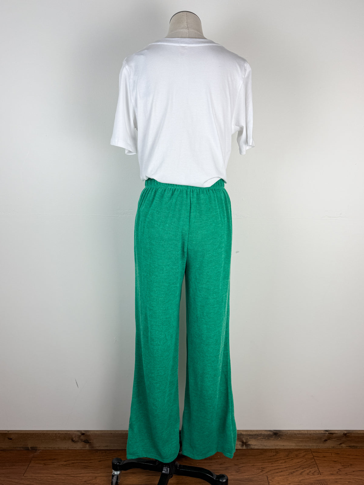 Leah High Waist Pant in Green