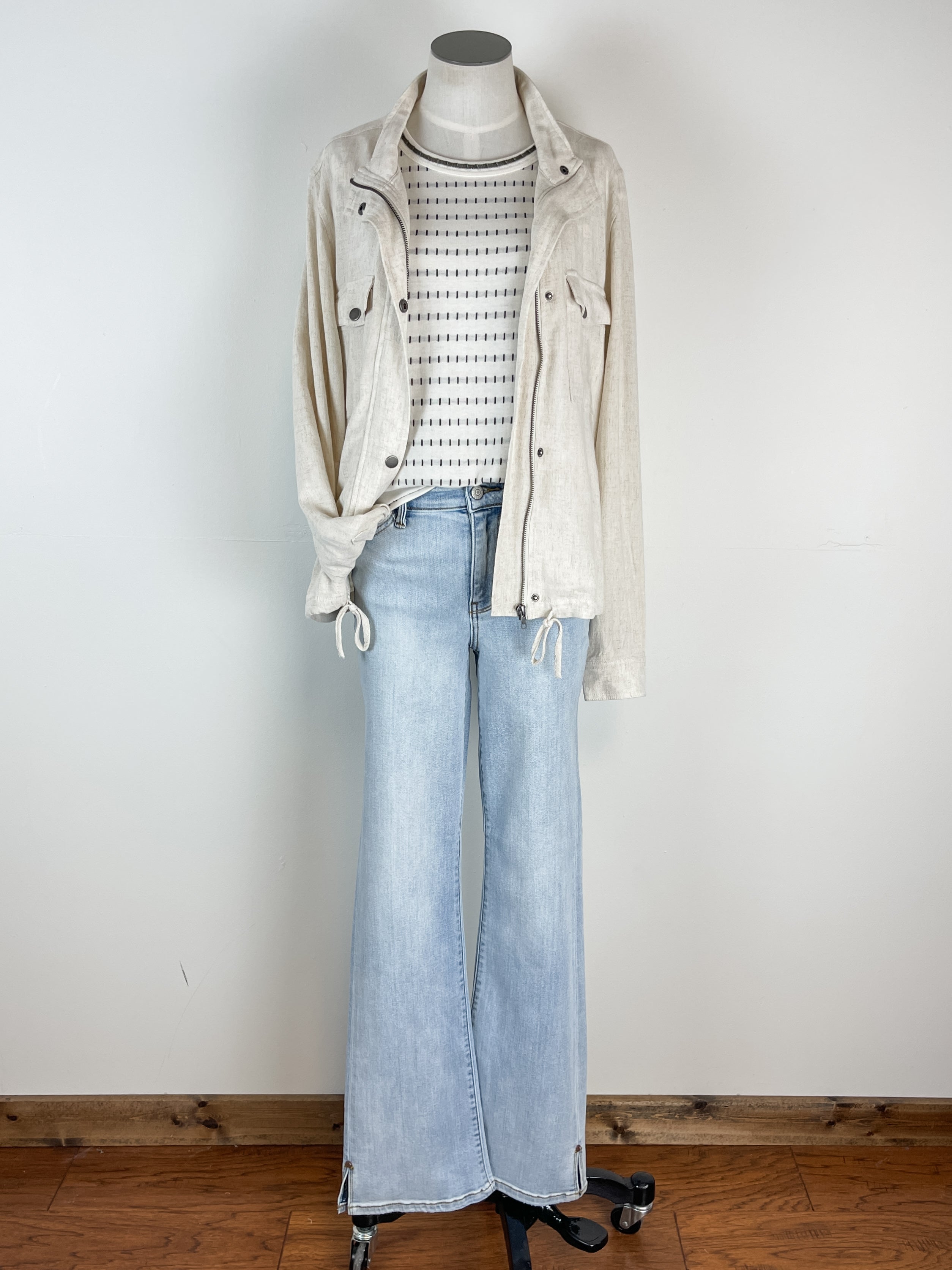 Zara white corduroy outlet jacket