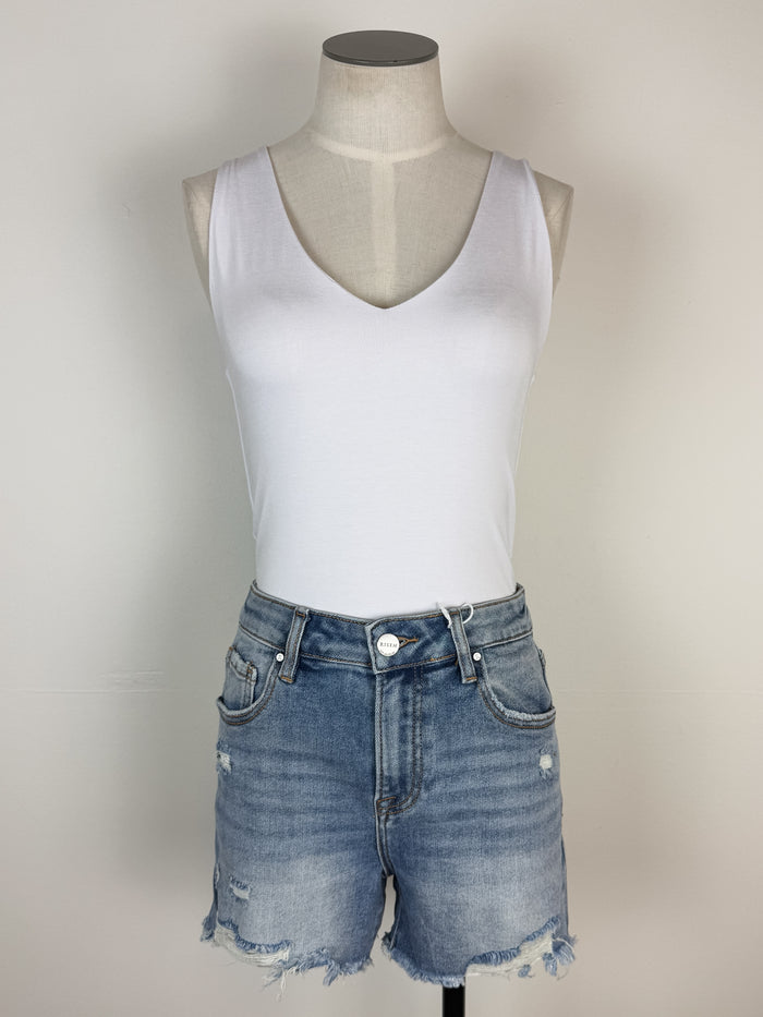Risen Eloise High Rise Distressed Short