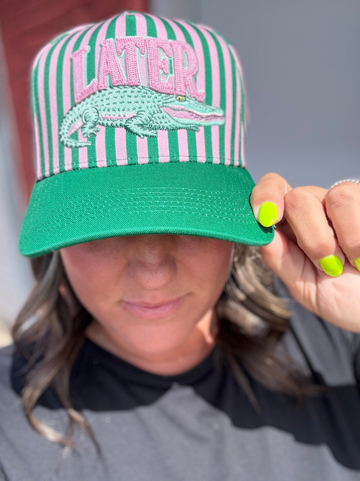 Later Gator Striped Hat