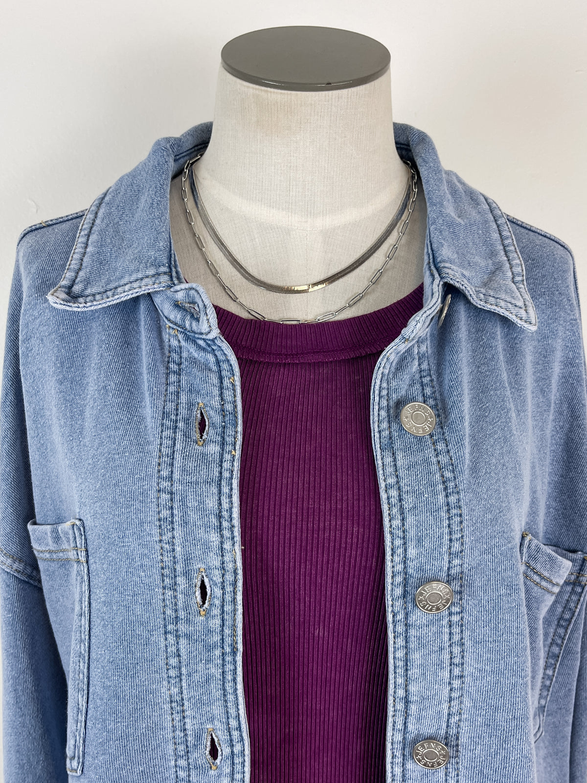 Kennedy Jacket in Denim Wash