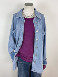 Kennedy Jacket in Denim Wash