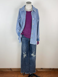 Kennedy Jacket in Denim Wash