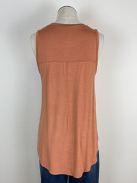 Flowy Basic Tank in Papaya
