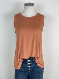 Flowy Basic Tank in Papaya