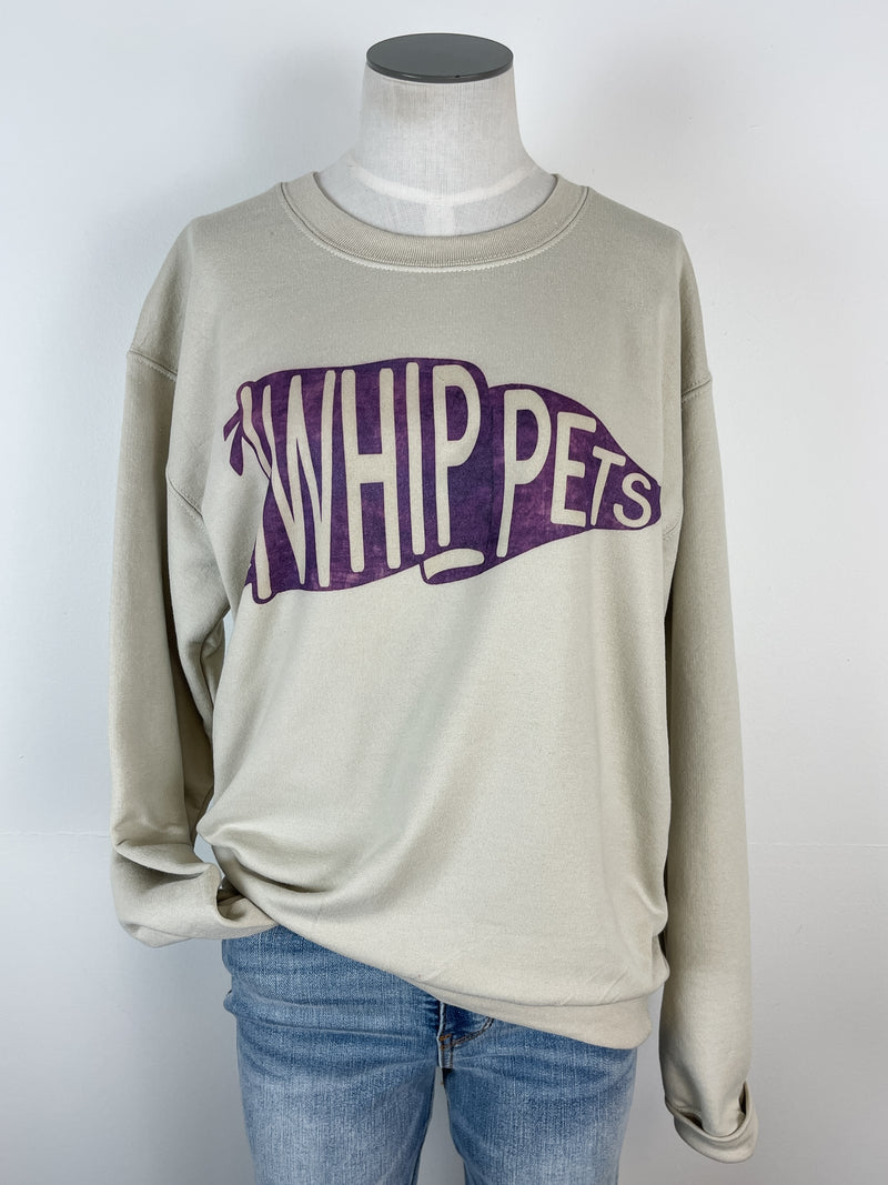 Whippets Pennant Flag Sweatshirt