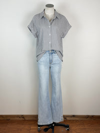 Thread & Supply Fawn Shirt in Charcoal