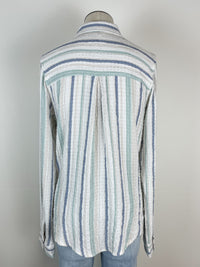 Thread & Supply Cheyenne Shirt in Blue Haze Stripe