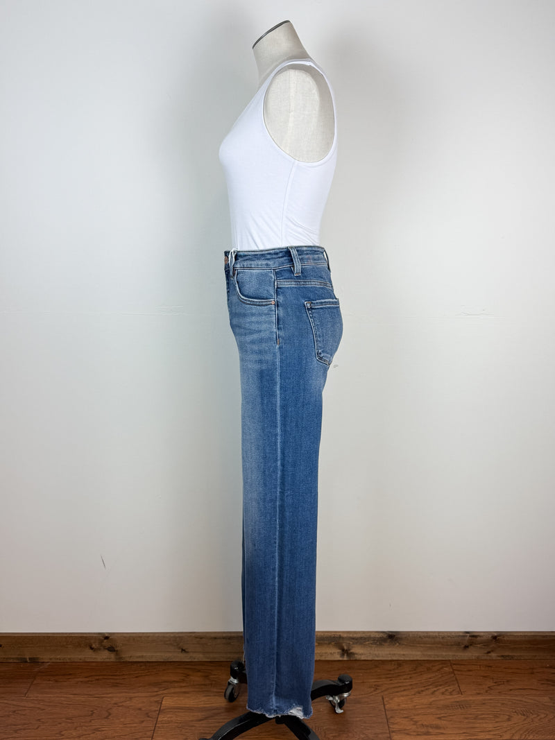 Risen Emma Tummy Control High Rise Wide Leg