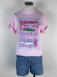 Fish Tee in Pink