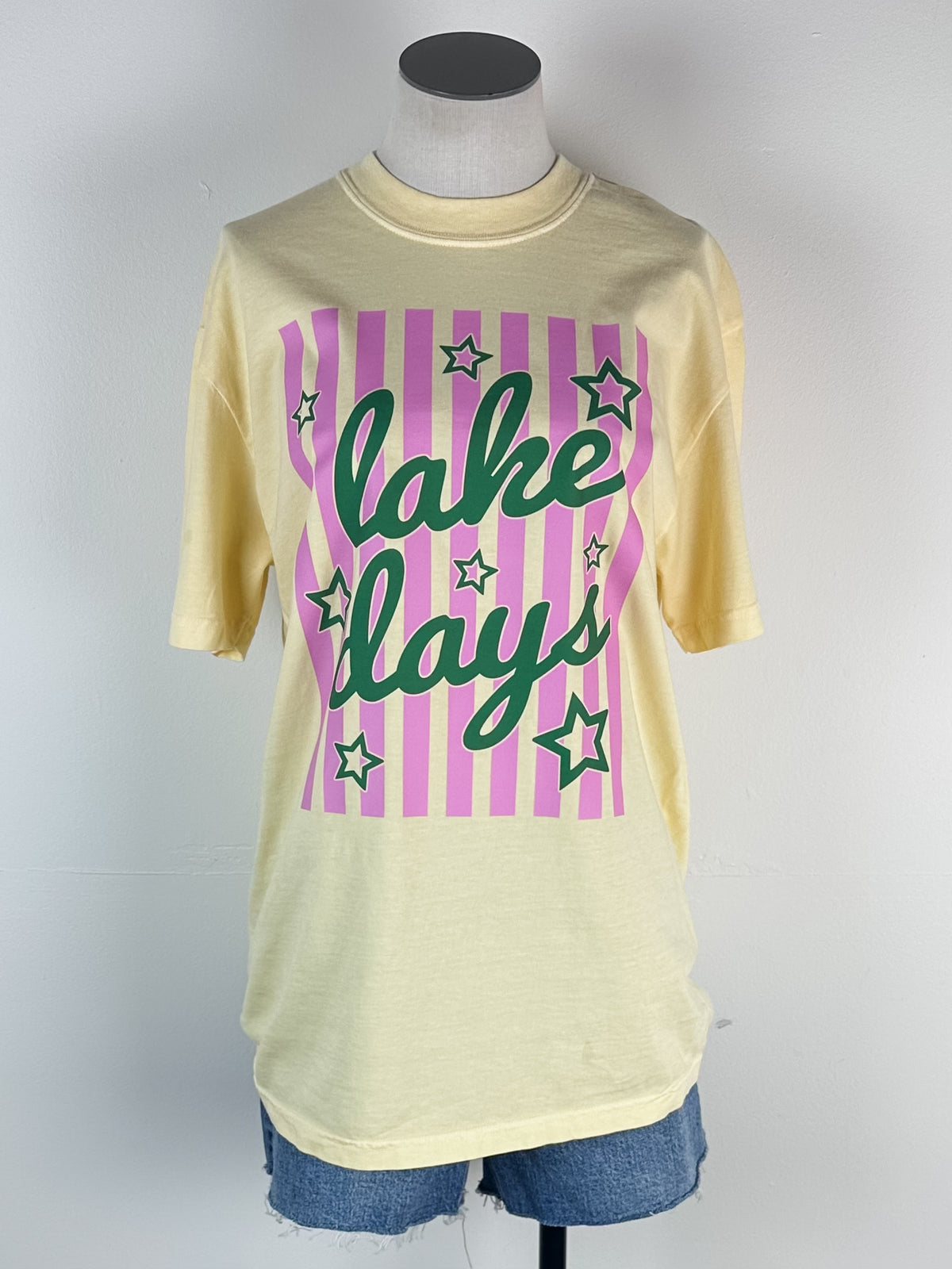 Lake Days Tee in Butter