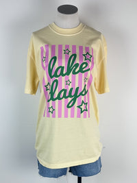 Lake Days Tee in Butter