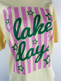 Lake Days Tee in Butter