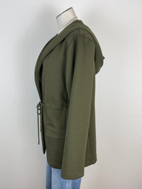 Abby Hooded Jacket in Olive