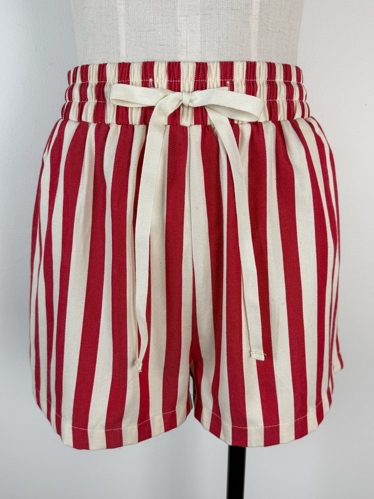 Betsy Striped Short in Red