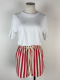 Betsy Striped Short in Red