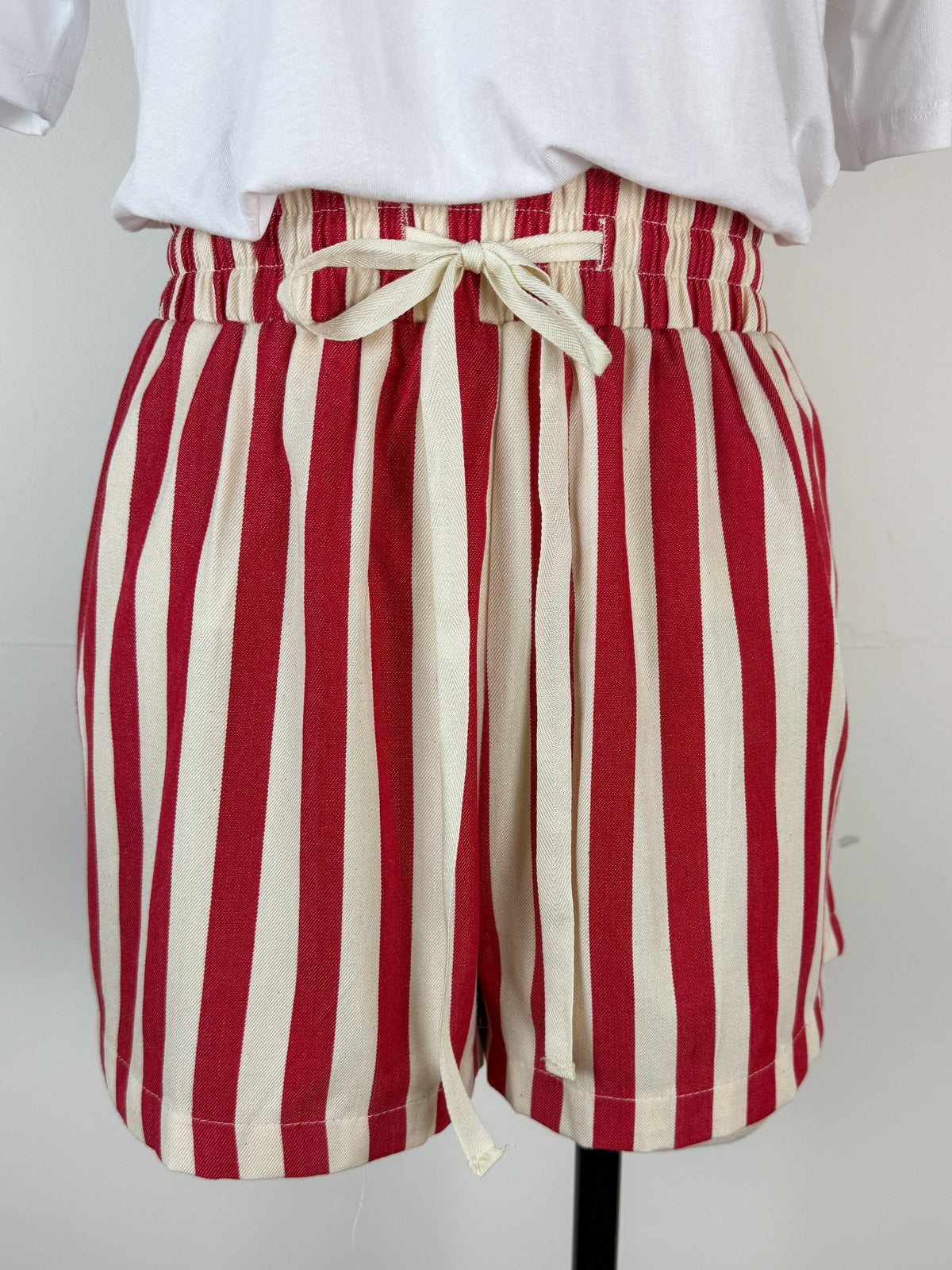 Betsy Striped Short in Red