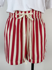 Betsy Striped Short in Red