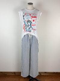 She Loves Jesus Muscle Tee in White