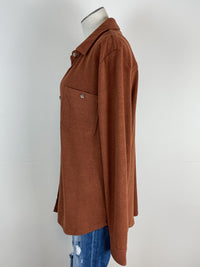 Thread & Supply Lewis Shirt in Heather Cognac