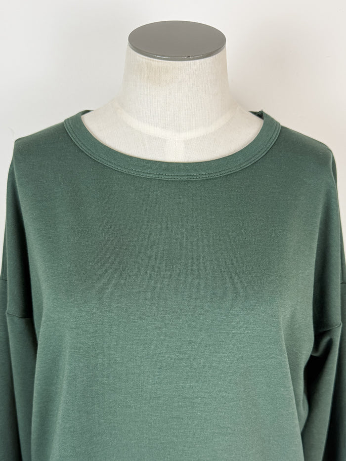 Addy Long Sleeve Top in Green