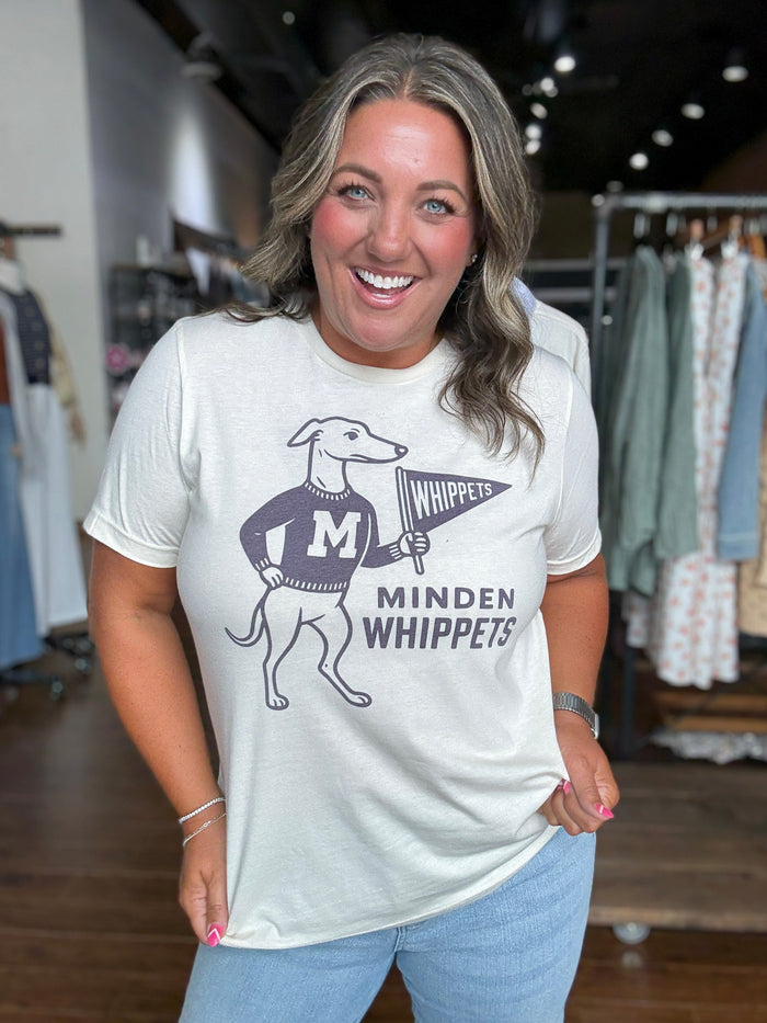 Minden Whippets Vintage Mascot Tee