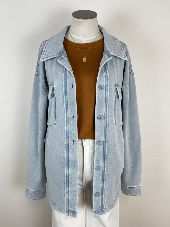 Thread & Supply Cyrus Jacket in Denim Wash