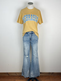 Nebraska Tee in Mustard