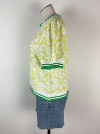 Jen Knit Top in Lime