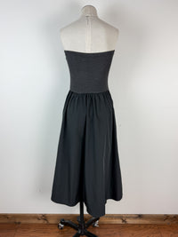Ruby Strapless Maxi in Charcoal