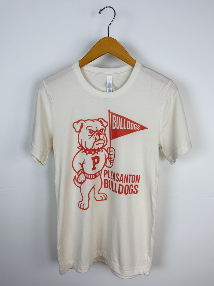 Pleasanton Bulldogs Vintage Mascot Tee