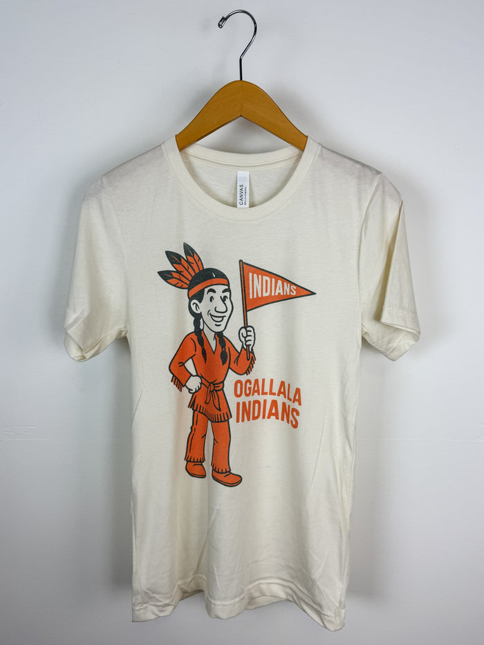 Ogallala Indians Vintage Mascot Tee