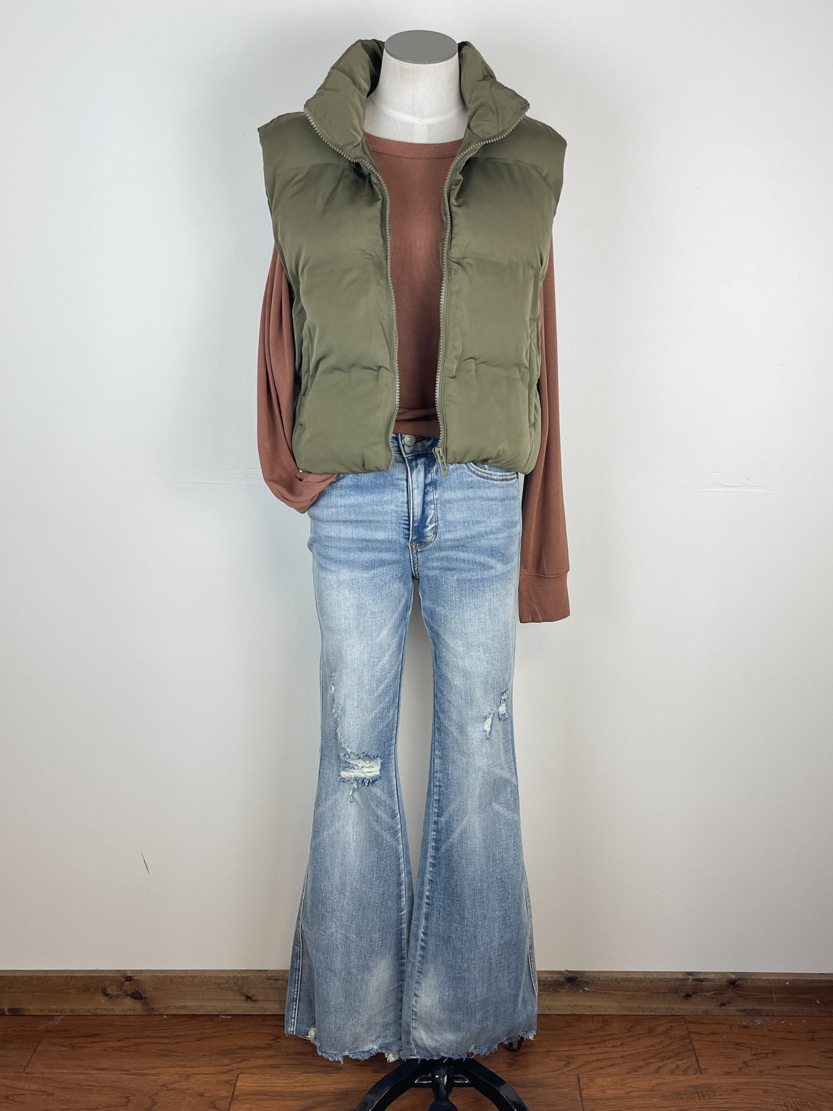 Thread & Supply Issey Vest in Antique Bronze