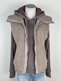 Thread & Supply Izzy Hoodie in Raisin Rib